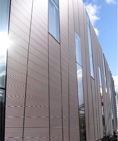 Quality of Feutsche's Aluminium Profile Cladding Panels